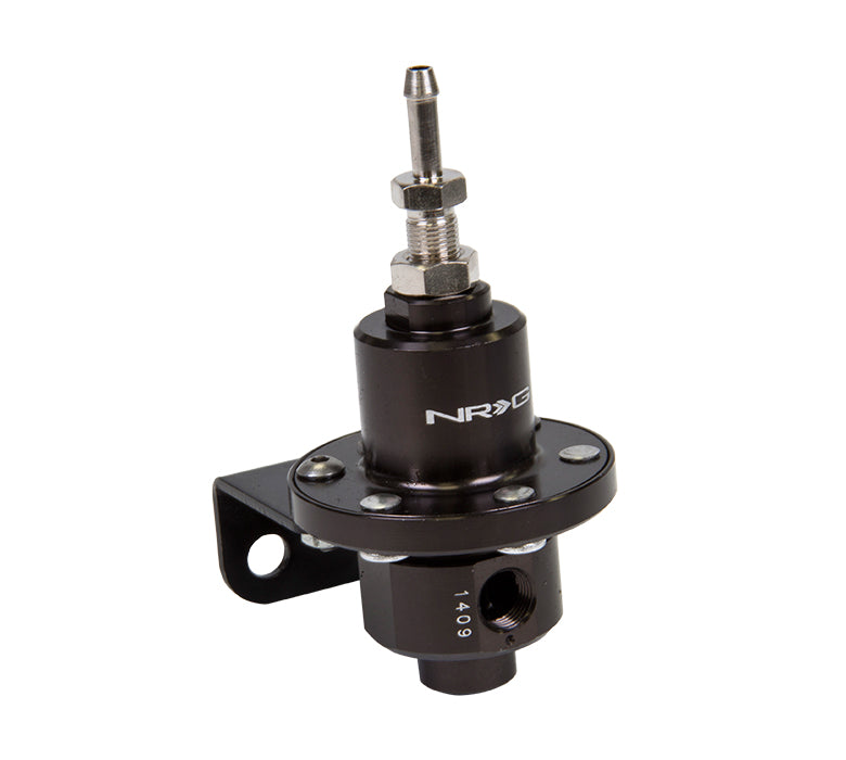 NRG Black/Silver Chrome Fuel Regulator (FRG-100BC/SL)