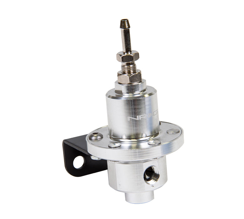 NRG Black/Silver Chrome Fuel Regulator (FRG-100BC/SL)