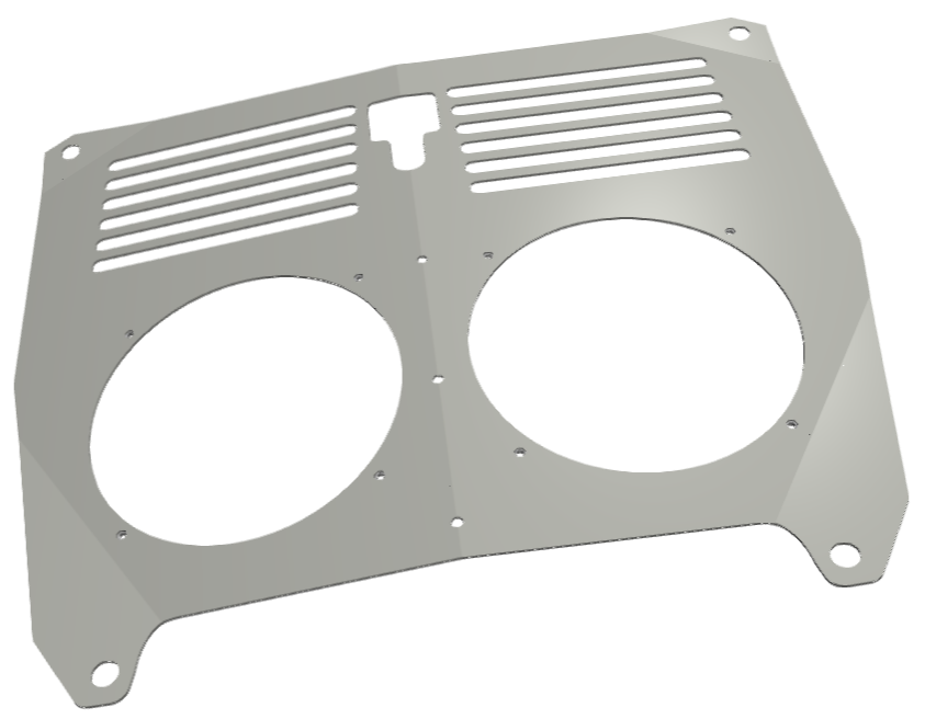 Loofah Racing MR2 Spyder Engine Fan Shroud Kit
