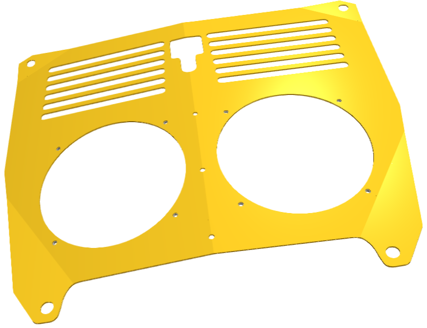 Loofah Racing MR2 Spyder Engine Fan Shroud Kit