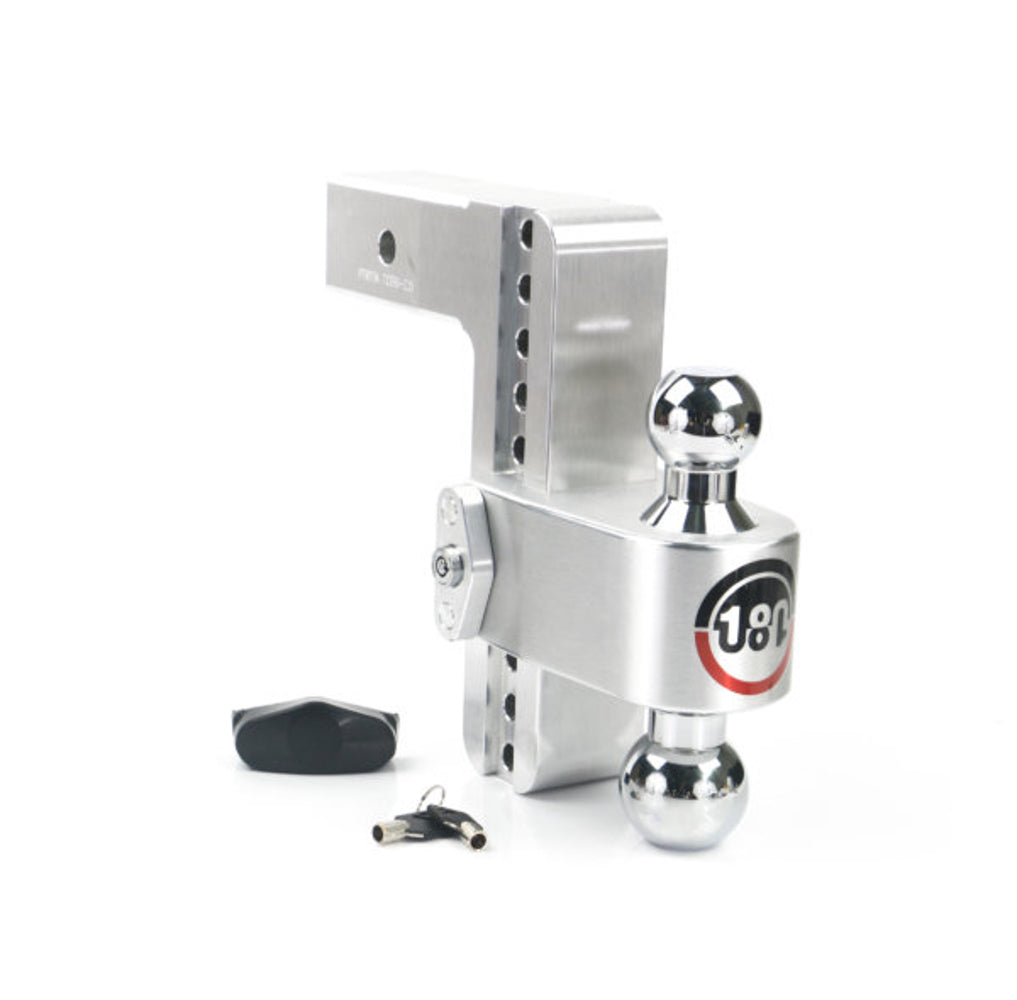 Turnover Ball 8in Drop Hitch w/ 2.5in Shank