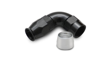 Vibrant PTFE Flex Hose Fitting - 90 Degree