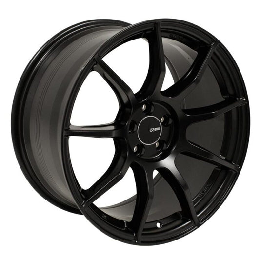 Enkei TS9 17x9 5x100 45mm Offset 72.6mm Bore - Black Wheel