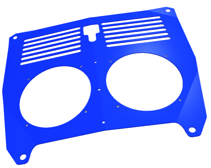 Loofah Racing Engine Vent Fan Shroud