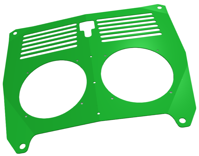 Loofah Racing Engine Vent Fan Shroud