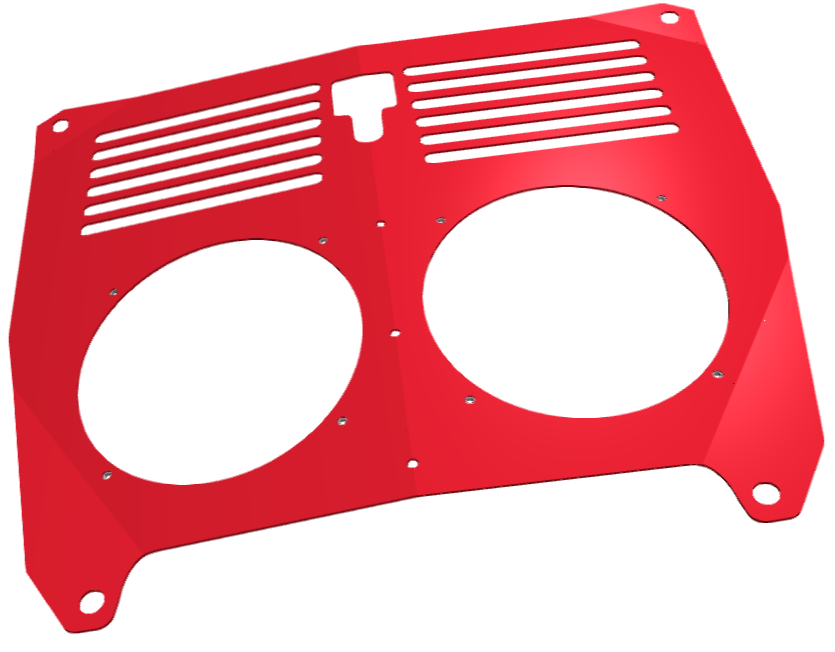 Loofah Racing Engine Vent Fan Shroud