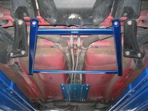 Cusco 00-02 Toyota MR-S ZZW30 Front Lower Arm Bar - Type II