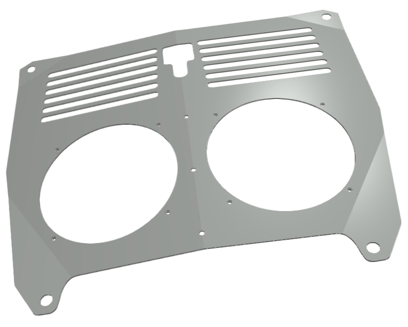 Loofah Racing Engine Vent Fan Shroud