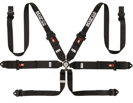 Sparco 6 Point Harness, Camlock, FIA Approved
