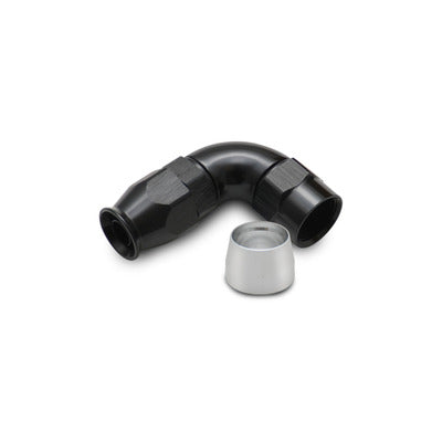 Vibrant PTFE Flex Hose Fitting - 90 Degree