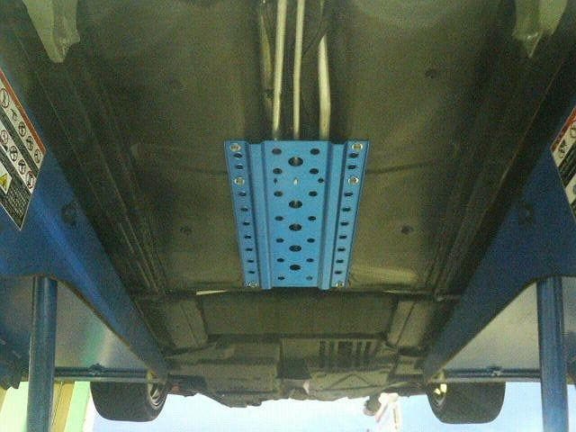 Cusco Power Brace Floor Subframe Plate Blue - ZZW30 (MR-S, MR-2 Spider)