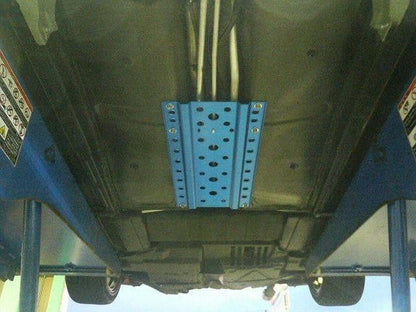 Cusco Power Brace Floor Subframe Plate Blue - ZZW30 (MR-S, MR-2 Spider)
