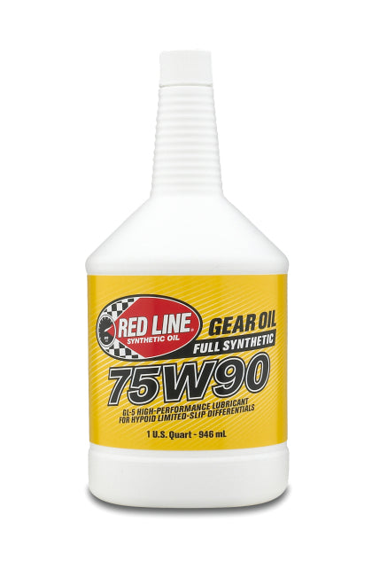 Redline Gear Oil 75W90 Limited Slip Additive - 1qt