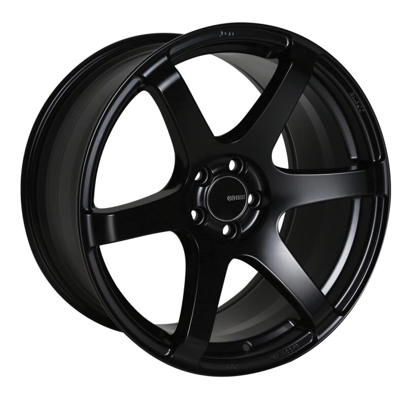 Enkei T6S 17x9 35mm Offset 5x114.3 Bolt Pattern 72.6 Bore Matte Black Wheel